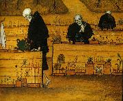 Hugo Simberg The Garden of Death painting